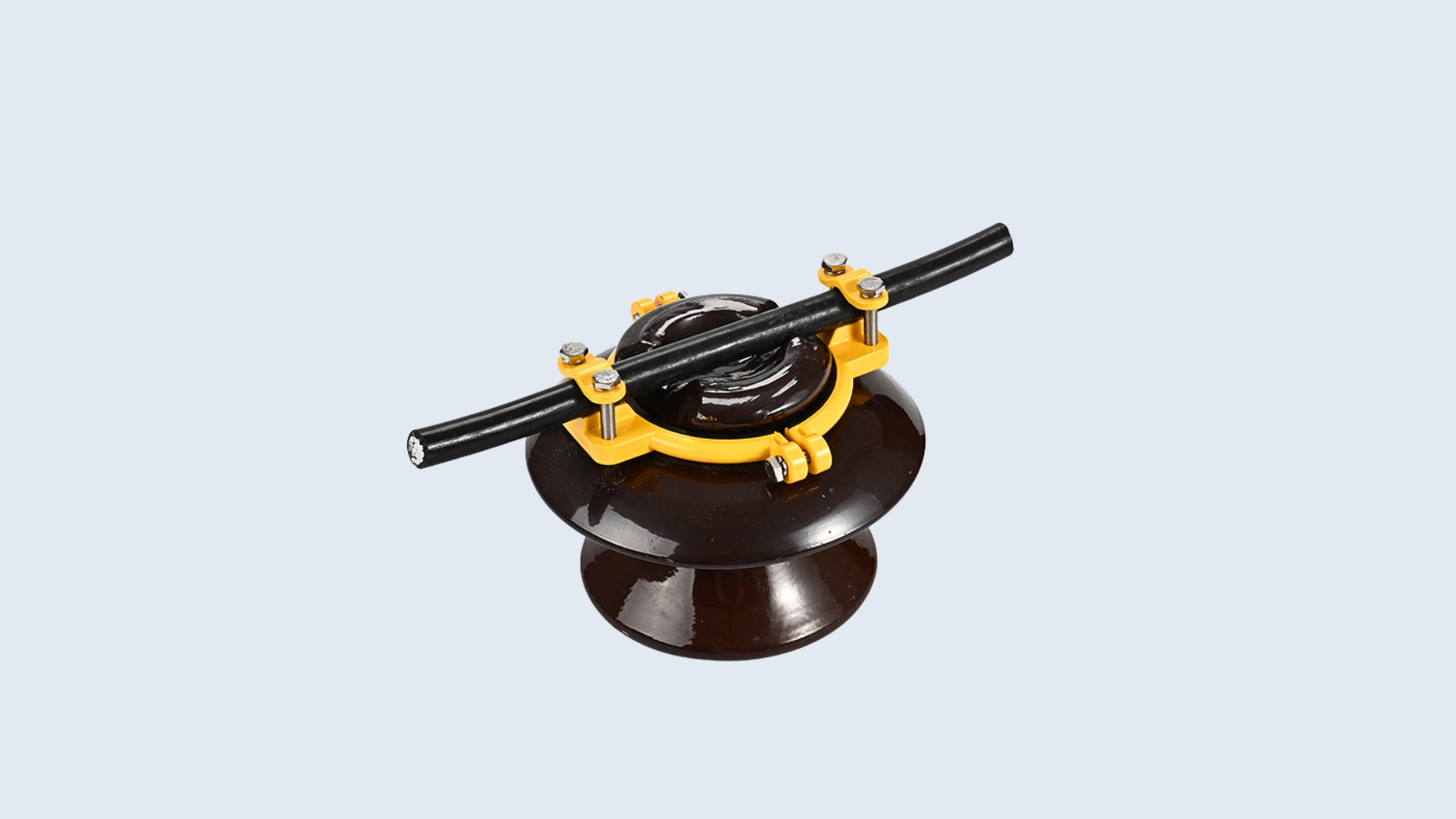 Plastic Sprayed Aluminum Alloy Windproof Wire Clamp